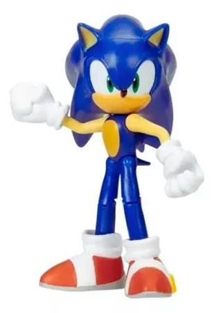 Boneco Sonic The Hedgehog Sonic Com Skate Acessório