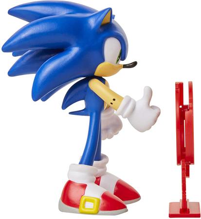 Sonic The Hedgehog Sonic Dobrável / Articulado Original - Jakks