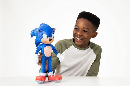 Sonic the Hedgehog Pelúcia Sonic 2 Movie Oficial Licenciado em Promoção na  Americanas