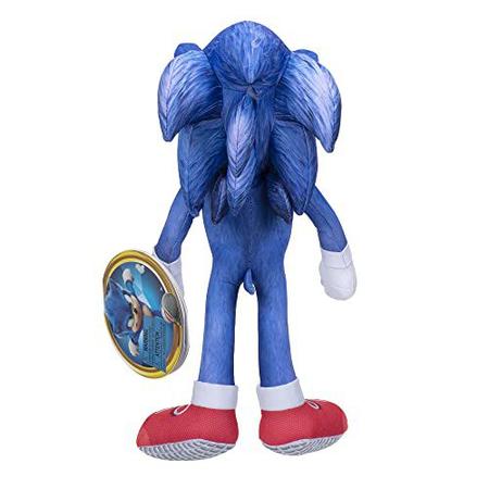 Boneco Sonic 2 Filme Original Plush 33 Cm Importado Eua