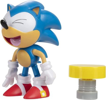 Sonic The Hedgehog Sonic Dobrável / Articulado Original - Jakks