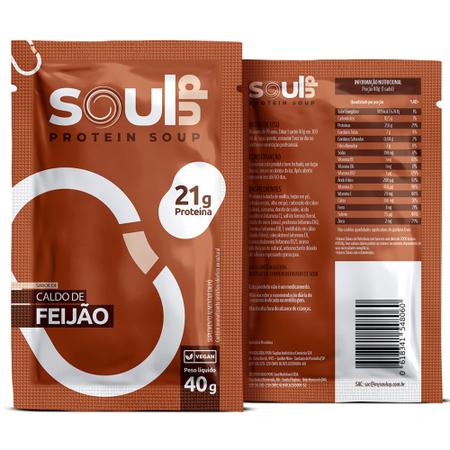 Sopa P s Bari trica Soul Up l Caixa com 10 sach s 40g cada l