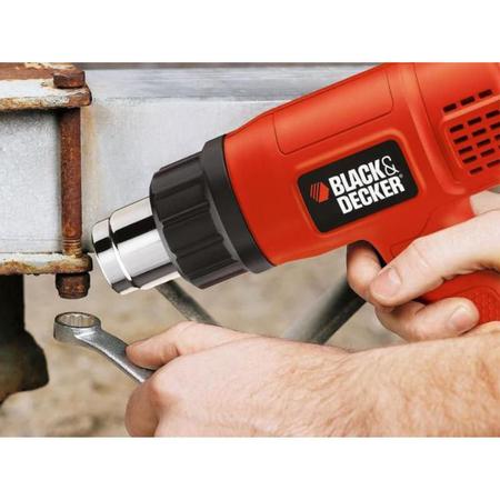 Imagem de Soprador Térmico 1500W HG1500-BR 2 Temperaturas BLACK & DECKER + 1 Par de Luvas