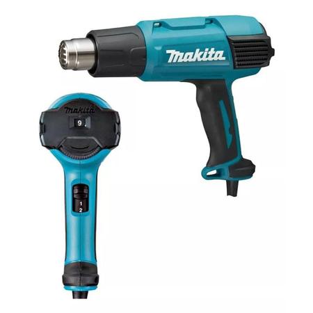 Imagem de Soprador Térmico 1800W Temperatura de até 500C Com Maleta HG6031VK 220V Makita