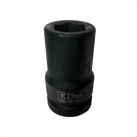 Imagem de Soquete Longo De Impacto Sextavado 27Mm X 1Pol Aço Cr-Mo