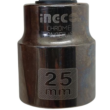 Imagem de Soquete Sextavado 25mm Com Encaixe De 1/2 Pol. Da Ingco