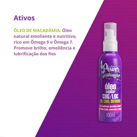 Imagem de Soul Power Karite Shea Sh 315ml + Cond 315ml + Text Óleo 100ml