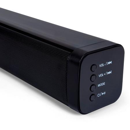 Imagem de Soundbar 2.0 Canais Bluetooth 80W RMS com HDMI ARC e Entrada Óptica  GT