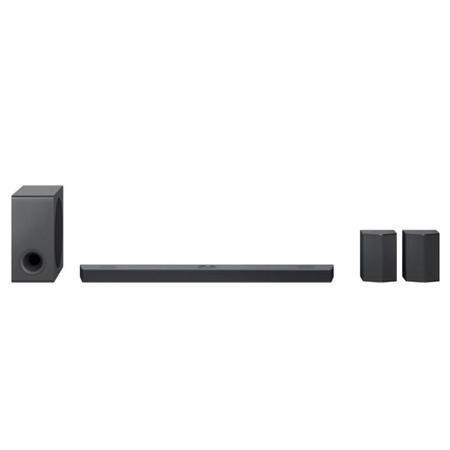 Imagem de Soundbar LG S95QR 9.1.5 Canais 810W Dolby Atmos DTSX Hi-Res Meridian Sub Sem Fio Caixas Traseiras