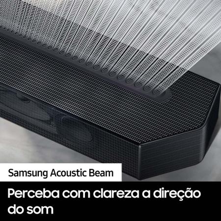 Imagem de Soundbar Samsung HW-Q600C, com 3.1.2 canais, Bluetooth, Subwoofer sem fio, Dolby Atmos e Acoustic Beam