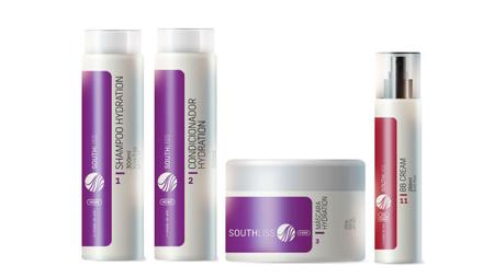 Imagem de Southliss hydration shampoo e condicionador e mascara + bb cream