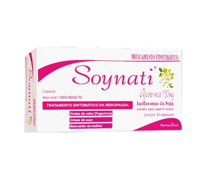 Imagem de Soynati Com 30 Cápsulas - Isoflavonas De Soja - Menopausa