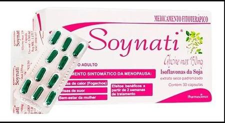 Imagem de Soynati Com 30 Cápsulas - Isoflavonas De Soja - Menopausa