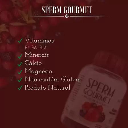 Imagem de Sperm Gourmet Altera o Sabor do Gozo Unissex Suplemento Vitamínico