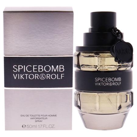Spicebomb para Homens Spray EDT 1.198ml com notas picantes e