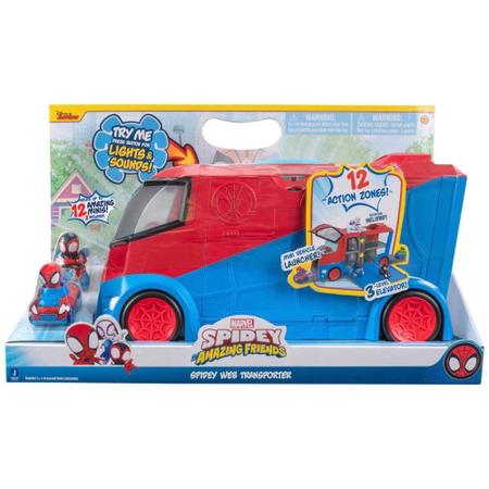 Spidey & Friends Carro Homem-Aranha com Luz e Som