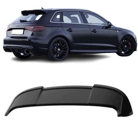 Imagem de Spoiler Aerofólio Audi A3 S3 Black Piano Sportback Rs S