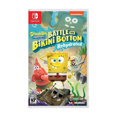 Switch Battle Bottom Nintendo Spongebob Luiza - Jogos Nintendo Nordic - For Rehydrated Magazine THQ - Bikini Squarepants: Switch