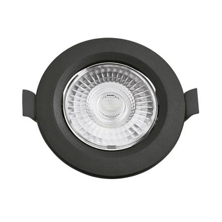 Imagem de Spot De Led Embutir Alltop Mr16 Redondo 5W Preto Bivolt Tasc