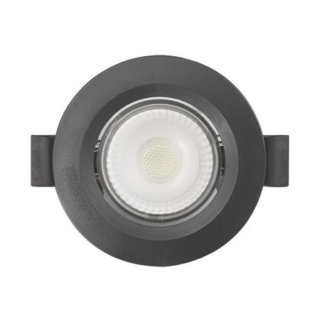 Imagem de Spot De Led Embutir Alltop Mr16 Redondo 5W Preto Bivolt Tasc