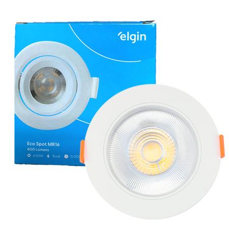 Imagem de Spot Led Redondo Embutir 5W MR16 Branco Frio 6500K