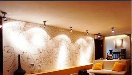 Imagem de spot luminaria simples de teto parede direcionavel uma lampada