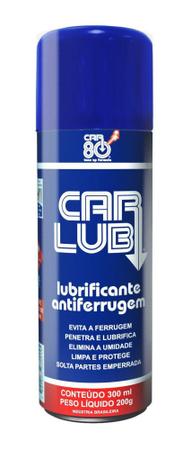 Imagem de Spray Anti Ferrugem Lubrificante 300ml Car 80 - Car Lub - CARLUB