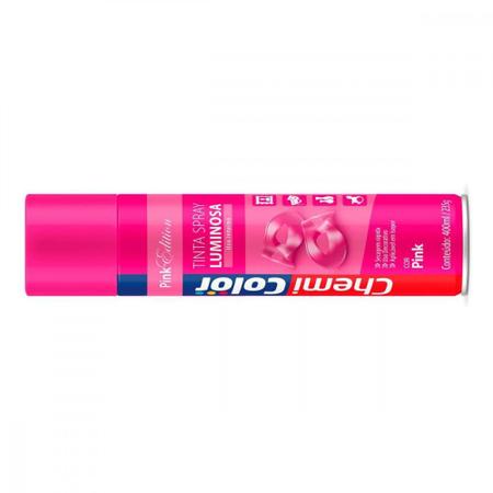 Imagem de Spray Chemicolor Luminescente Rosa Pink 400Ml 0680140