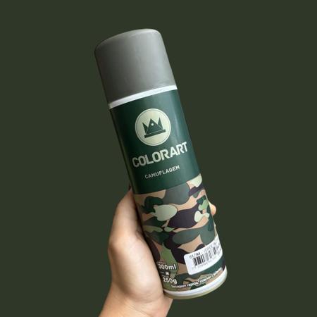 Imagem de Spray colorart camuflagem verde militar 300ml