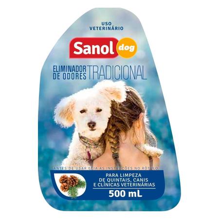 Imagem de Spray Eliminador De Odores Sanol Dog 500Ml Tradicional