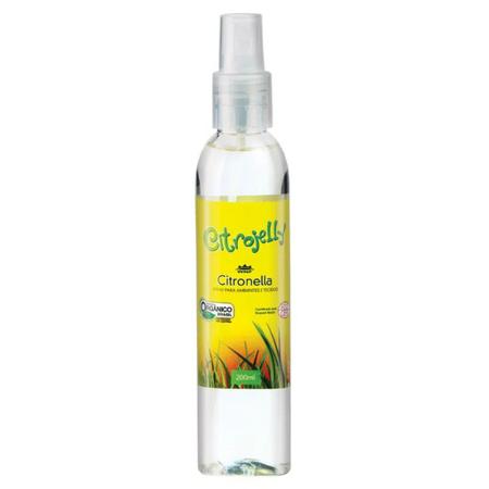 Imagem de Spray Orgânico com Citronela para Ambiente e Tecidos (Repelente)  200 mL Citrojelly (WNF)