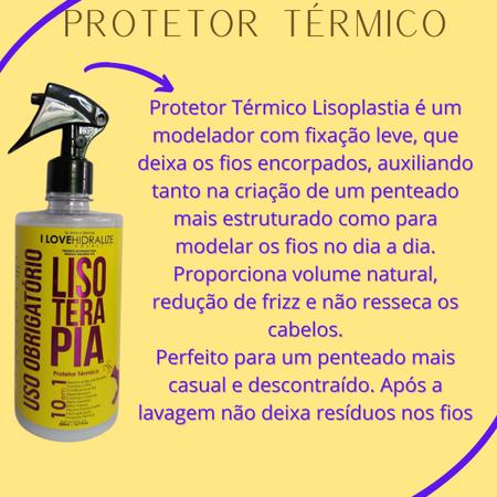 Imagem de Spray Protetor Termico 10 Em 1 Uso Obrigatório Lisoterapia 500ml