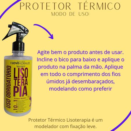 Imagem de Spray Protetor Termico 10 Em 1 Uso Obrigatório Lisoterapia 500ml