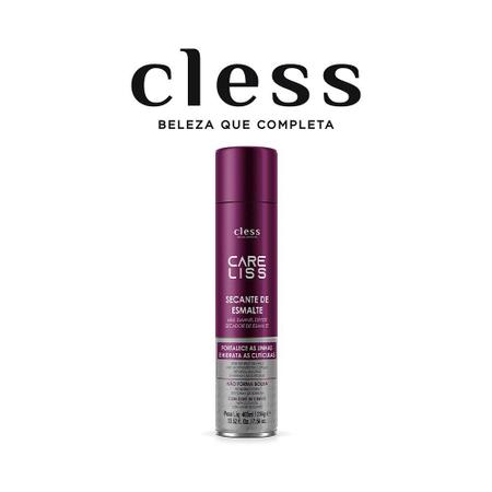 Spray Secante de Esmante Care Liss Cless 400ml Imagem de Spray Secante de Esmante Care Liss Cless 400ml