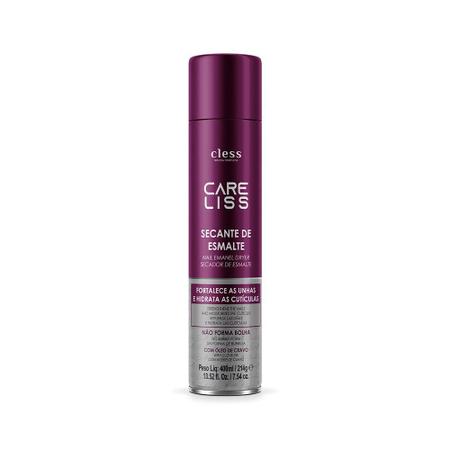 Spray Secante de Esmante Care Liss Cless 400ml Imagem de Spray Secante de Esmante Care Liss Cless 400ml
