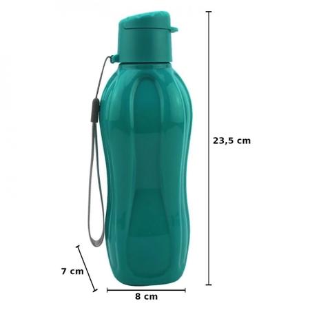 Imagem de Squeeze Garrafa de Agua 800ml em Plastico Verde  Weeze 