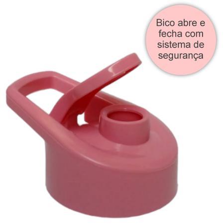 Squeeze Garrafinha Stitch 700ml Plástico Acadeia Lancheira - Plasduran Imagem de Squeeze Garrafinha Stitch 700ml Plástico Acadeia Lancheira
