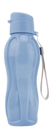 Imagem de Squeeze Matte Plástico 600ml Com Alça-azul