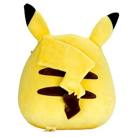 Pelúcia Pikachu Squishmallows Pokémon Sunny Brinquedos - 3570