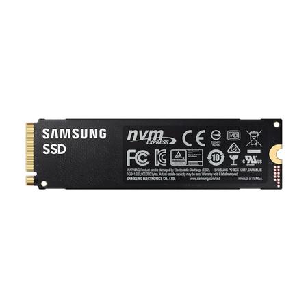 Imagem de SSD 1 TB Samsung 980 PRO Series NVMe, M.2 2280, PCIe 4.0x4, Leitura: 7000MB/s e 5000MB/s - MZ-V8P1T0B/AM