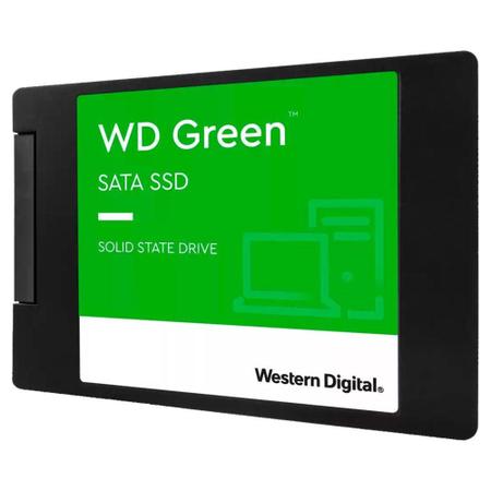 Imagem de SSD 1 TB WD Green, SATA III, Leitura: 545MB/s e Gravação: 550MB/s - WDS100T3G0A