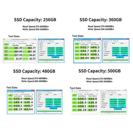 Imagem de SSD 120GB/240GB - Disco Sólido Interno SSD Weijinto Ws