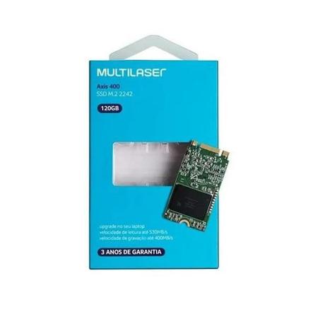 Imagem de Ssd 120Gb M.2 2242 Multilaser Axis 400 4,2 Cm