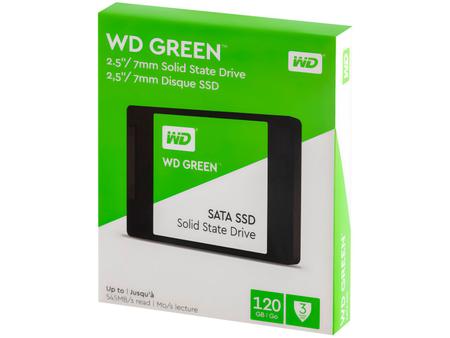 Imagem de SSD 120GB Western Digital SATA 3.0 2,5”