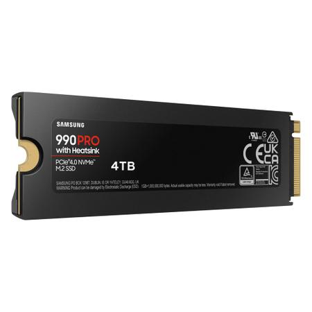 Imagem de Ssd 1tb M.2 NVMe PCIe 4.0 7450mbs Leit 6900mbs Grav 990 PRO MZ-V9P1T0/CW Samsung