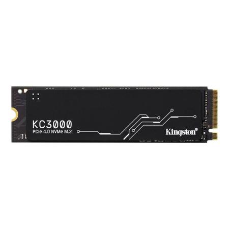 Imagem de SSD 2 TB Kingston KC3000, M.2 2280 PCIe, NVMe, Leitura: 7000MB/s e Gravação: 7000MB/s - SKC3000D/2048G