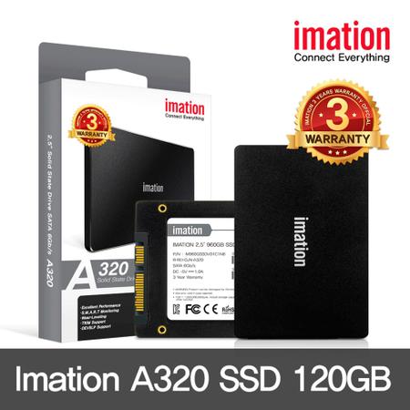 Imagem de SSD 2,5" SATA III 6Gb/s 120GB - Imation