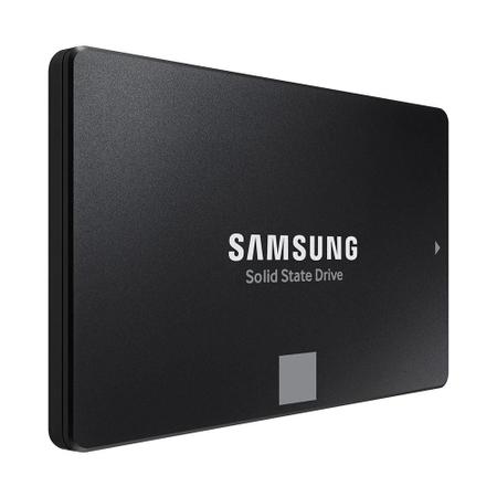 Imagem de SSD 250 GB Samsung 870 EVO Series, 2.5", SATA III, Leitura: 560MB/s e Gravação: 530MB/s, Preto - MZ-77E250B/AM