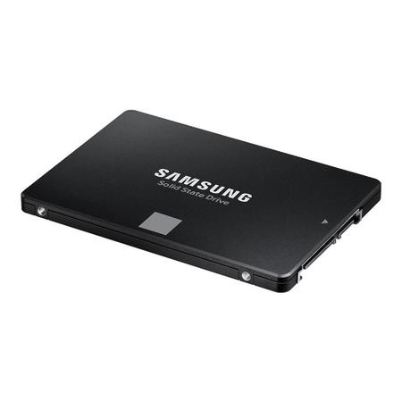 Imagem de SSD 250 GB Samsung 870 EVO Series, 2.5", SATA III, Leitura: 560MB/s e Gravação: 530MB/s, Preto - MZ-77E250B/AM