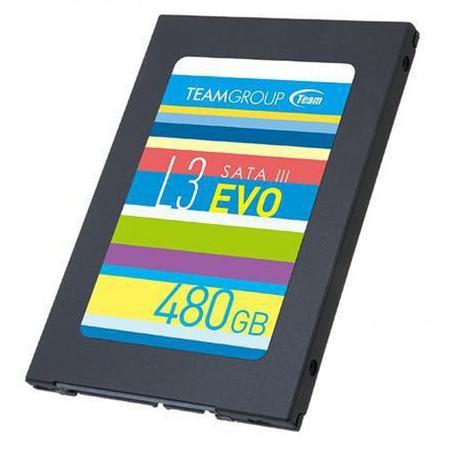Imagem de SSD 480GB para PC e Notebook Sata 3 L3 EVO 2,5" Team Group T253LE480GTC101